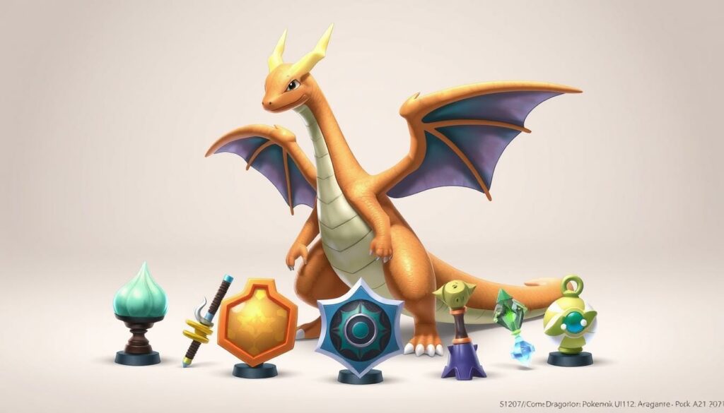 pokemon unite dragonite items